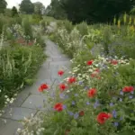 Poppies are a good choice for naturalising in a meadow garden or flower lawn