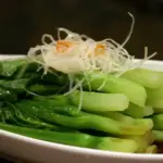 One of the best ways to enjoy Kailan is to cook it Hong Kong Style, topped with a little oyster sauce.