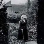 An elderly Gertrude Jekyll at home at Munstead Woods