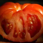 The meaty fruit has a superb flavour and is great for salads and cooking